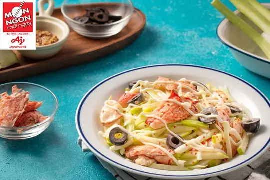 Salad cua t&aacute;o xanh