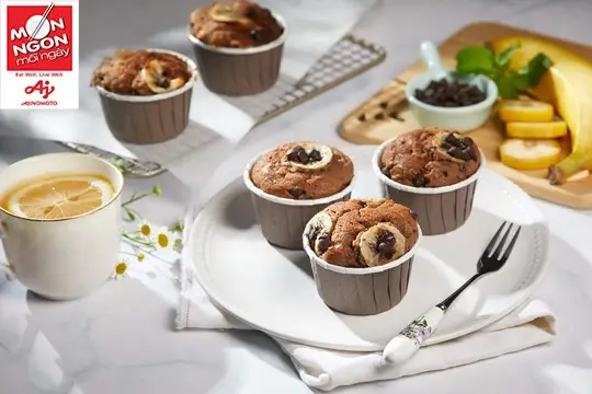 banh muffin chuoi socola 500