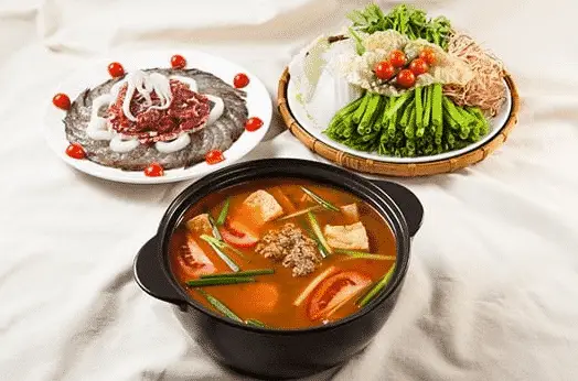 Lẩu thái cua đồng