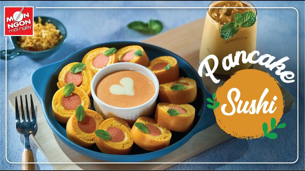 pancake sushi