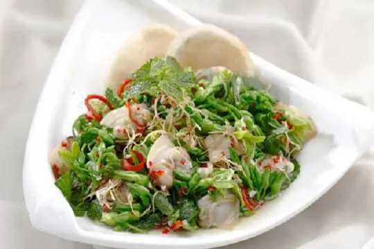 Gỏi ngh&ecirc;u b&ocirc;ng thi&ecirc;n l&yacute;