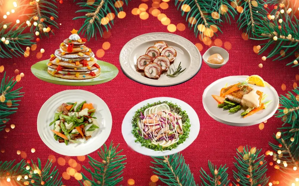 Mâm cơm Giáng Sinh chuẩn Tây, cách nấu dễ như món Việt