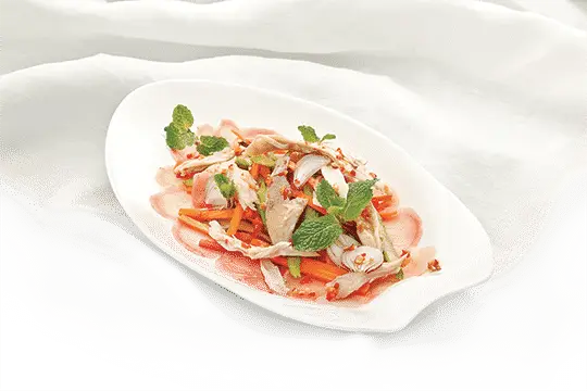 G&agrave; trộn gừng chua ngọt