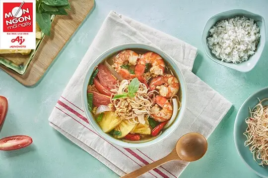 canh t&ocirc;m chua cay