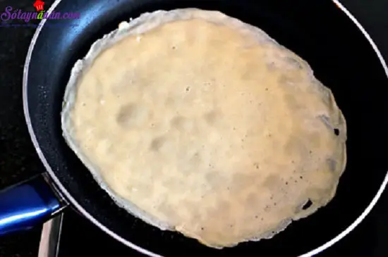 C&aacute;ch l&agrave;m m&oacute;n b&aacute;nh crepe nh&acirc;n t&aacute;o 7