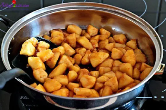 C&aacute;ch l&agrave;m m&oacute;n b&aacute;nh crepe nh&acirc;n t&aacute;o 10
