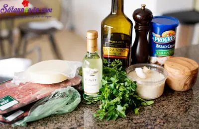 Thịt b&ograve; cuộn braciole ăn với pasta kiểu &Yacute; 1