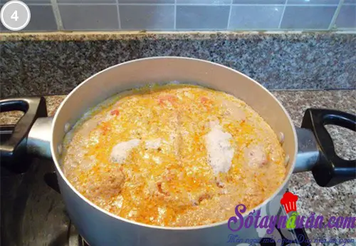 Canh cua rau r&uacute;t 4