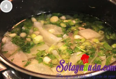 canh củ cải trắng 4