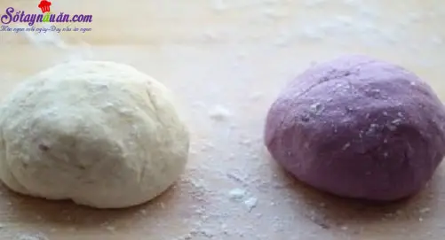 C&aacute;ch l&agrave;m b&aacute;nh bao khoai lang t&iacute;m 2