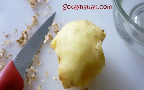 c&aacute;ch l&agrave;m mứt gừng