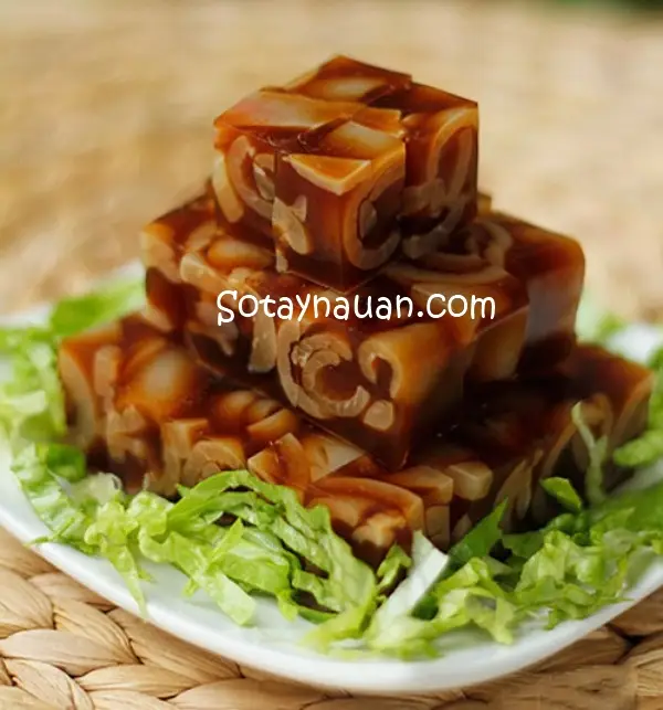 Hướng dẫn cách làm bì lợn nấu đông – Lạ mà ngon