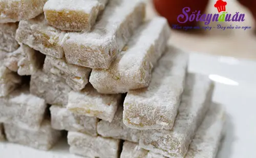 Hướng dẫn cách làm chè lam bằng bột nếp sống