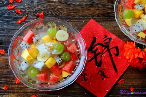 Cách làm chè trái cây đơn giản – Ăn là mê mẩn