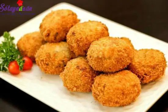 Cách làm khoai tây thịt bò chiên xù cực ngon