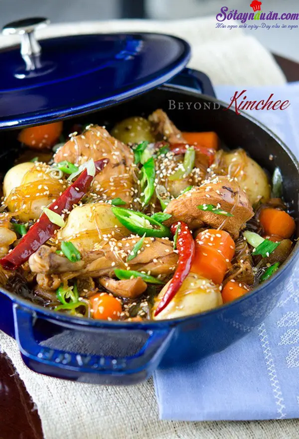 Cách làm món miến gà om coca thơm ngon hấp dẫn