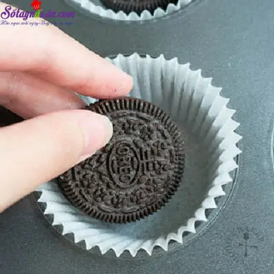 c&aacute;ch l&agrave;m cupcake sầu ri&ecirc;ng 9