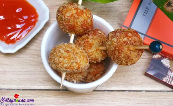 G&agrave; vi&ecirc;n đậu phụ gi&ograve;n rụm ngon ngon 8