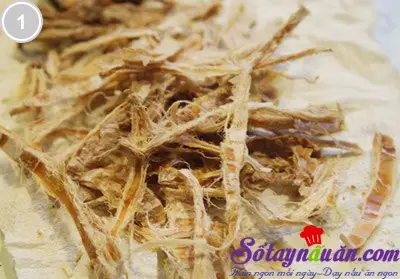 Mực kh&ocirc; sốt me chua 1