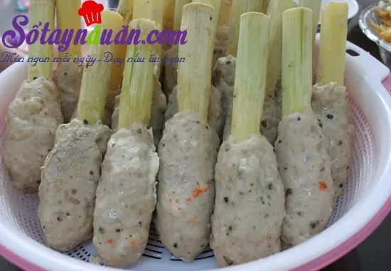 c&aacute;ch l&agrave;m chạo t&ocirc;m nướng 3