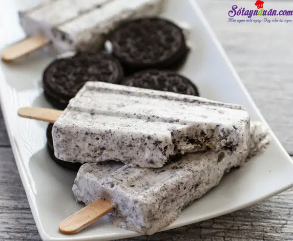 c&aacute;ch l&agrave;m kem oreo 8