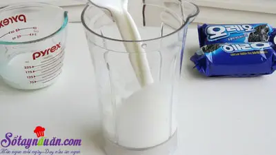 c&aacute;ch l&agrave;m kem oreo 1