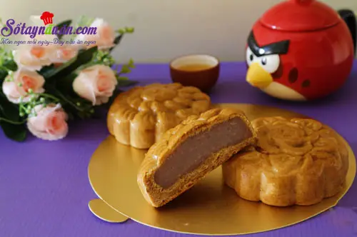 Cách làm bánh trung thu nhân khoai môn