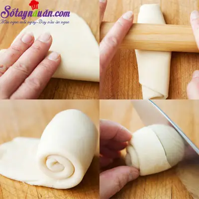 C&aacute;ch l&agrave;m b&aacute;nh bao chi&ecirc;n nh&acirc;n lạp xưởng ngon tuyệt hảo 7