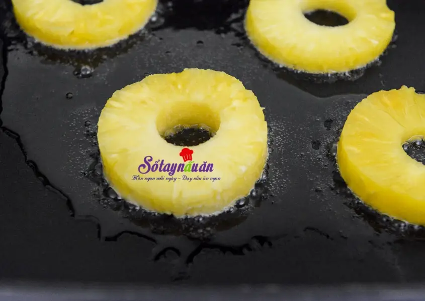 c&aacute;ch l&agrave;m b&aacute;nh pancake chuối dứa