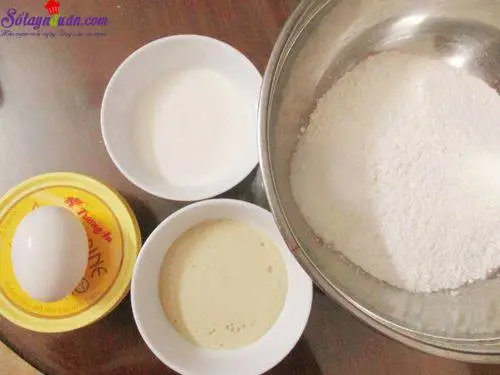 C&ocirc;ng thức l&agrave;m b&aacute;nh papparoti nh&acirc;n kem trứng ngon tuyệt nguy&ecirc;n liệu