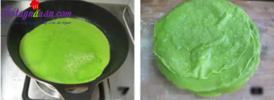 c&aacute;ch l&agrave;m b&aacute;nh crepe sầu ri&ecirc;ng 3