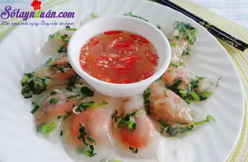 Hướng dẫn cách làm bánh bột lọc nhân thịt, tôm đậm đặc sản Huế