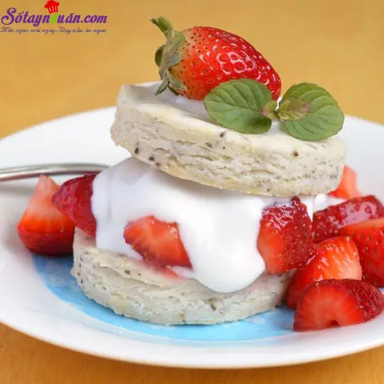 Hướng dẫn làm bánh softcake dâu tây ngon mê ly