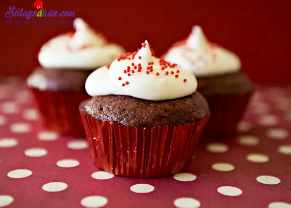 Làm cupcake cực đẹp cực yêu tặng người ấy