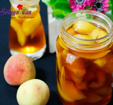 Cách làm trà đào chuẩn vị giải nhiệt ngày hè