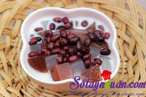 Chè thạch đậu đỏ