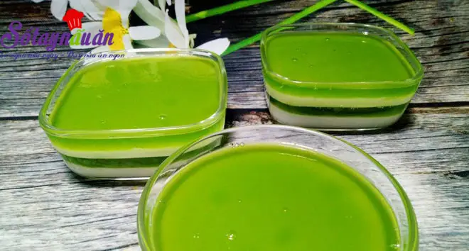 Học l&agrave;m thạch l&aacute; dứa sữa tươi thơm m&aacute;t cực đ&atilde; 5