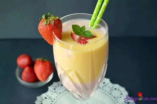 C&aacute;ch l&agrave;m sinh tố xo&agrave;i d&acirc;u 3