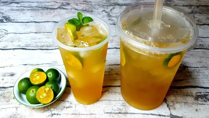 C&aacute;ch l&agrave;m tr&agrave; chanh tắc