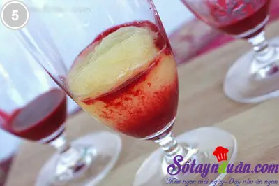 Sinh tố quả m&acirc;m x&ocirc;i 5