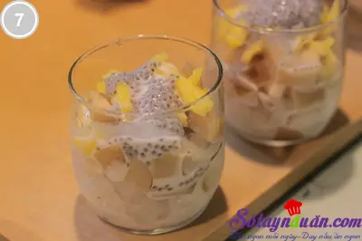 Thạch c&agrave; ph&ecirc; sữa m&iacute;t 7