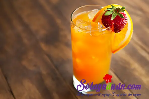 Hướng dẫn cách Soda cam chanh giải nhiệt vào mùa Hè