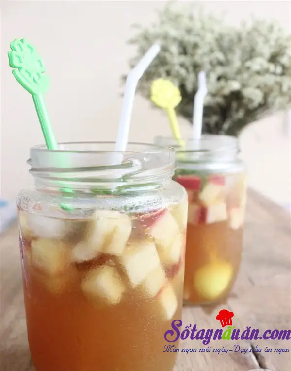 Trà táo mật ong