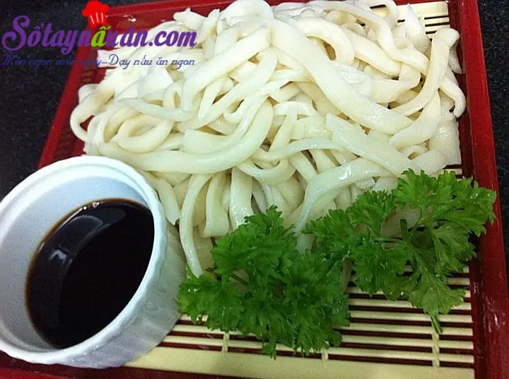 Cách làm mì Udon dai ngon