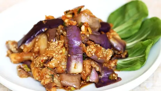 Cà tím hấp kiểu Hàn ngon hấp dẫn