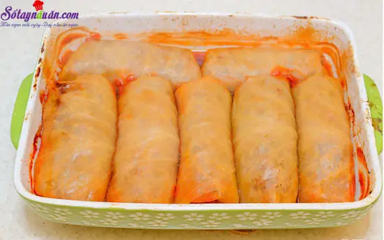 Thử ngay cách làm bắp cải cuộn thịt nướng tại nhà ngon khó cưỡng