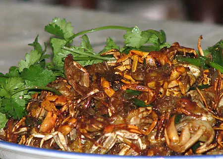 Cách làm cua đồng rang sốt me chua ngọt