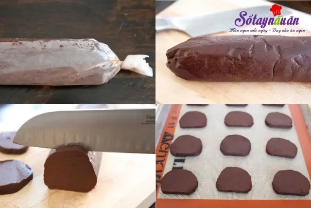 c&aacute;ch l&agrave;m b&aacute;nh quy kem chocolate