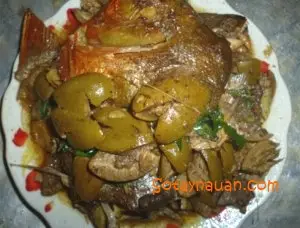 C&aacute;ch l&agrave;m c&aacute; kho tr&aacute;m, m&oacute;n ngon d&acirc;n d&atilde; người miền n&uacute;i 5