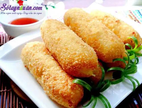 C&aacute;ch l&agrave;m khoai t&acirc;y bọc c&aacute; ngừ chi&ecirc;n gi&ograve;n si&ecirc;u hấp dẫn kết quả